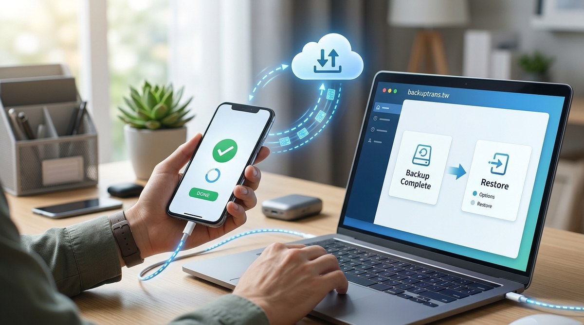 快速完成手機資料備份與還原，省時又簡單的操作技巧