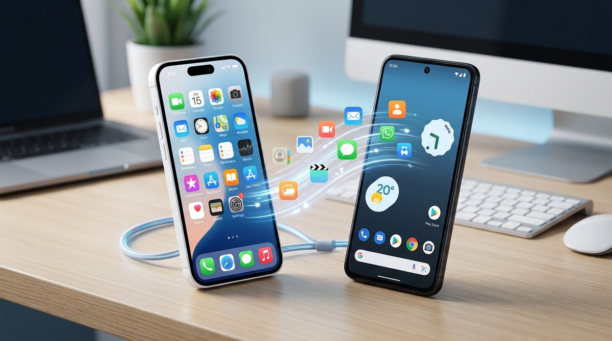如何快速在 iPhone 和 Android 之間完成資料轉移
