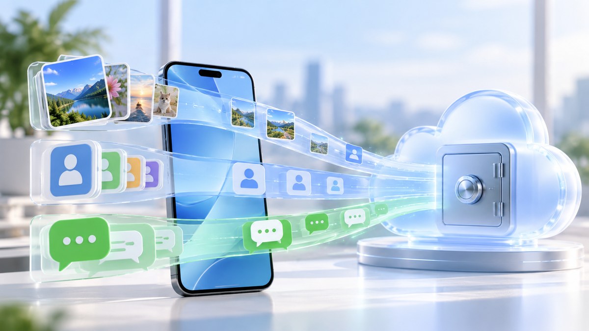 手機照片、聯絡人、LINE 對話…備份時該優先處理哪些資料？